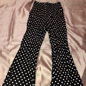 Polka Dot Palazzo Pants